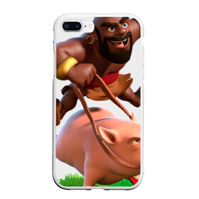 Чехол для iPhone 7Plus/8 Plus матовый с принтом Clash of Clans 9 в Кировске, Силикон | Область печати: задняя сторона чехла, без боковых панелей | clash of clans | игры | клэш оф кланс