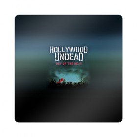Магнит виниловый Квадрат с принтом Hollywood Undead 9 в Кировске, полимерный материал с магнитным слоем | размер 9*9 см, закругленные углы | hollywood undead | голливудская нежить