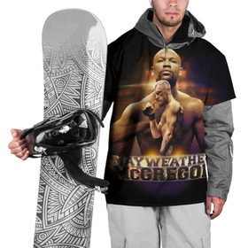 Накидка на куртку 3D с принтом Mayweather vs McGregor в Кировске, 100% полиэстер |  | конор макгрегор | флойд мейвезер