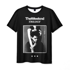 Мужская футболка 3D с принтом The Weeknd в Кировске, 100% полиэфир | прямой крой, круглый вырез горловины, длина до линии бедер | the weeknd | викенд | тесфайе | уикенд