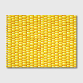 Альбом для рисования с принтом Сладкая вареная кукуруза в Кировске, 100% бумага
 | матовая бумага, плотность 200 мг. | еда | кукуруза