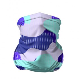 Бандана-труба 3D с принтом Fashion geometry в Кировске, 100% полиэстер, ткань с особыми свойствами — Activecool | плотность 150‒180 г/м2; хорошо тянется, но сохраняет форму | 