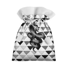 Подарочный 3D мешок с принтом Snake в Кировске, 100% полиэстер | Размер: 29*39 см | 3d | snake | животные | змея | ползучие | хладнокровные | чешуя