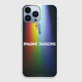 Чехол для iPhone 13 Pro Max с принтом Imagine Dragons в Кировске,  |  | demons | evolve | mirrors | radioactive | драконы | космос | музыка | нло | ночь | поп | радуга | рок | свет