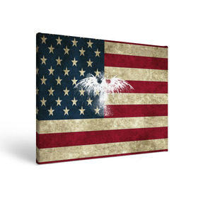 Холст прямоугольный с принтом Флаг США с белым орлом в Кировске, 100% ПВХ |  | usa | америка | американец | америки | звездно полосатый | необычный | нью йорк | орел | соединенные | сша | флаг | штаты | янки