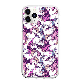 Чехол для iPhone 11 Pro матовый с принтом unicorn в Кировске, Силикон |  | horse | mlp | pony | unicorn | единорог | лошадь | пони