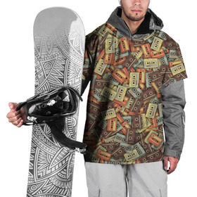 Накидка на куртку 3D с принтом Аудиокассеты в Кировске, 100% полиэстер |  | Тематика изображения на принте: vhs | кассета | музыка | паттерн | пленка | ретро | стерео | текстура