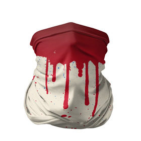 Бандана-труба 3D с принтом Кровь в Кировске, 100% полиэстер, ткань с особыми свойствами — Activecool | плотность 150‒180 г/м2; хорошо тянется, но сохраняет форму | 3d | арт | краска | кровь | прикольные | цветные