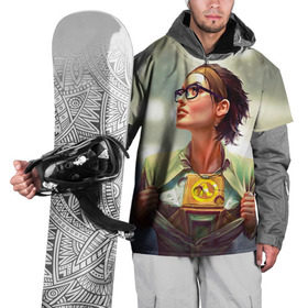 Накидка на куртку 3D с принтом Аликс Венс в Кировске, 100% полиэстер |  | Тематика изображения на принте: half life | арт