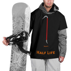 Накидка на куртку 3D с принтом Half-Life в Кировске, 100% полиэстер |  | freeman | gordon | half | halflife | hl | life | гордон | лайф | фримен | халва | халф | халфлайф | халява