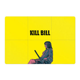 Магнитный плакат 3Х2 с принтом Убить Билла в Кировске, Полимерный материал с магнитным слоем | 6 деталей размером 9*9 см | kill bill | катана | квентин | меч | невеста | тарантино | ума турман