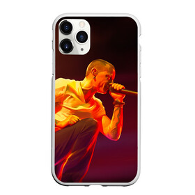 Чехол для iPhone 11 Pro матовый с принтом Chester Bennington в Кировске, Силикон |  | chester bennington | рок