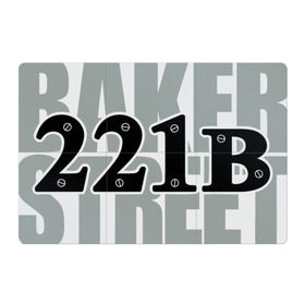 Магнитный плакат 3Х2 с принтом Baker Street в Кировске, Полимерный материал с магнитным слоем | 6 деталей размером 9*9 см | detective | holmes | sherlock | англия | бейкер | бенедикт | ватсон | детектив | доктор | камбербэтч | лондон | мориарти | сериал | стрит | шерлок | шолмс