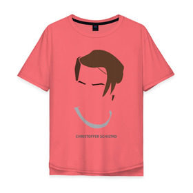Мужская футболка хлопок Oversize с принтом SKAM 3 в Кировске, 100% хлопок | свободный крой, круглый ворот, “спинка” длиннее передней части | skam | скам | стыд
