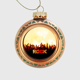 Стеклянный ёлочный шар с принтом Rock концерт в Кировске, Стекло | Диаметр: 80 мм | rock | в толпу | гитара | группа | дым | жанр | концерт | металл | музыка | надпись | панк | певец | песня | прыжок | рок | рок н рол | руки | стиль | хард | хой | я люблю рок