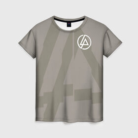 Женская футболка 3D с принтом Linkin Park Hoodie в Кировске, 100% полиэфир ( синтетическое хлопкоподобное полотно) | прямой крой, круглый вырез горловины, длина до линии бедер | 0x000000123 | chester | linkin park | линкин парк