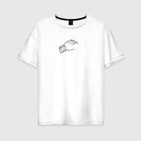 Женская футболка хлопок Oversize с принтом Linkin Park в Кировске, 100% хлопок | свободный крой, круглый ворот, спущенный рукав, длина до линии бедер
 | 0x000000123 | chester | linkin park | линкин парк