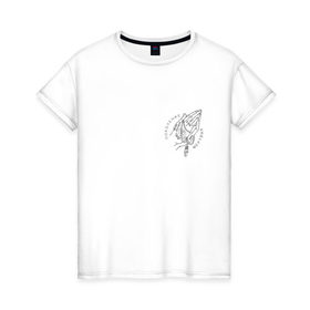 Женская футболка хлопок с принтом Поколение мертвых в Кировске, 100% хлопок | прямой крой, круглый вырез горловины, длина до линии бедер, слегка спущенное плечо | 