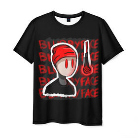 Мужская футболка 3D с принтом Blurryface в Кировске, 100% полиэфир | прямой крой, круглый вырез горловины, длина до линии бедер | Тематика изображения на принте: rock | t.o.p. | top | twenty one pilots | рок