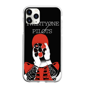 Чехол для iPhone 11 Pro матовый с принтом Twenty one pilots в Кировске, Силикон |  | rock | t.o.p. | top | twenty one pilots | рок