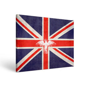 Холст прямоугольный с принтом Флаг Англии с белым орлом в Кировске, 100% ПВХ |  | london | англия | белый | брызги | великобритания | империя | клякса | крылья | лондон | необычный | объеденное королевство | орел | птица | символ | сокол | туманный альбион | флаг