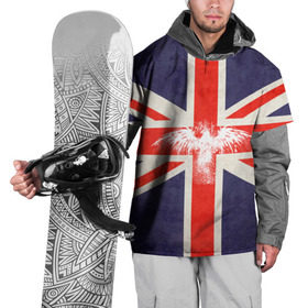 Накидка на куртку 3D с принтом Флаг Англии с белым орлом в Кировске, 100% полиэстер |  | Тематика изображения на принте: london | англия | белый | брызги | великобритания | империя | клякса | крылья | лондон | необычный | объеденное королевство | орел | птица | символ | сокол | туманный альбион | флаг