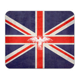 Коврик прямоугольный с принтом Флаг Англии с белым орлом в Кировске, натуральный каучук | размер 230 х 185 мм; запечатка лицевой стороны | london | англия | белый | брызги | великобритания | империя | клякса | крылья | лондон | необычный | объеденное королевство | орел | птица | символ | сокол | туманный альбион | флаг