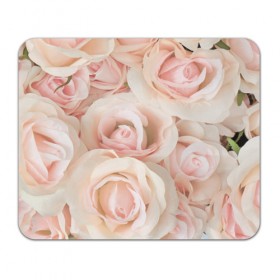 Коврик прямоугольный с принтом Pink roses в Кировске, натуральный каучук | размер 230 х 185 мм; запечатка лицевой стороны | розовый | розы