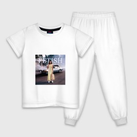 Детская пижама хлопок с принтом Selena Gomez в Кировске, 100% хлопок |  брюки и футболка прямого кроя, без карманов, на брюках мягкая резинка на поясе и по низу штанин
 | поп | поп рок | попса | селена гомес | селена гомис