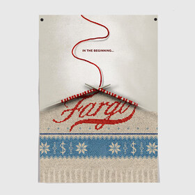 Постер с принтом Fargo в Кировске, 100% бумага
 | бумага, плотность 150 мг. Матовая, но за счет высокого коэффициента гладкости имеет небольшой блеск и дает на свету блики, но в отличии от глянцевой бумаги не покрыта лаком | фарго