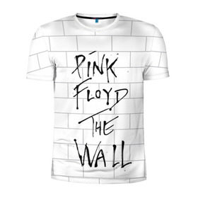 Мужская футболка 3D спортивная с принтом The Wall в Кировске, 100% полиэстер с улучшенными характеристиками | приталенный силуэт, круглая горловина, широкие плечи, сужается к линии бедра | pink floyd | пинк флоид