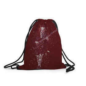 Рюкзак-мешок 3D с принтом Red в Кировске, 100% полиэстер | плотность ткани — 200 г/м2, размер — 35 х 45 см; лямки — толстые шнурки, застежка на шнуровке, без карманов и подкладки | ac dc | angus | young | ангус | эйси диси | янг