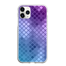 Чехол для iPhone 11 Pro матовый с принтом Snake в Кировске, Силикон |  | blue | disco | geometry | skin | snake | square | violet | абстракция | блеск | геометрия | диско | змея | кожа | орнамент | паттерн