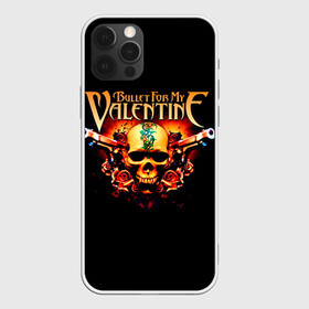 Чехол для iPhone 12 Pro с принтом Bullet For My Valentine в Кировске, силикон | область печати: задняя сторона чехла, без боковых панелей | bullet for my valentine | пуля для моей возлюбленной