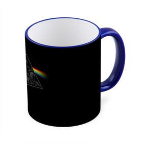 Кружка 3D с принтом Pink Floyd Make Rainbow в Кировске, керамика | ёмкость 330 мл | англия | басы | британия | гитара | группа | логотип | музыка | песни | пинк флойд | призма | радуга | рок | свет