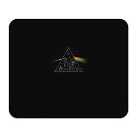Коврик прямоугольный с принтом Pink Floyd Make Rainbow в Кировске, натуральный каучук | размер 230 х 185 мм; запечатка лицевой стороны | англия | басы | британия | гитара | группа | логотип | музыка | песни | пинк флойд | призма | радуга | рок | свет