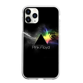 Чехол для iPhone 11 Pro Max матовый с принтом Pink Floyd Logo в Кировске, Силикон |  | англия | басы | британия | гитара | группа | дым | космос | логотип | музыка | песни | пинк флойд | призма | радуга | рок | свет