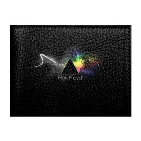 Обложка для студенческого билета с принтом Pink Floyd Logo в Кировске, натуральная кожа | Размер: 11*8 см; Печать на всей внешней стороне | Тематика изображения на принте: англия | басы | британия | гитара | группа | дым | космос | логотип | музыка | песни | пинк флойд | призма | радуга | рок | свет