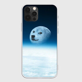 Чехол для iPhone 12 Pro Max с принтом Doge в Кировске, Силикон |  | meme | доге | космос | луна