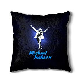 Подушка 3D с принтом Майкл Джексон в Кировске, наволочка – 100% полиэстер, наполнитель – холлофайбер (легкий наполнитель, не вызывает аллергию). | состоит из подушки и наволочки. Наволочка на молнии, легко снимается для стирки | Тематика изображения на принте: michael jackson | король