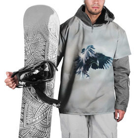 Накидка на куртку 3D с принтом Орлиная атака в Кировске, 100% полиэстер |  | Тематика изображения на принте: клюв | коршун | крылья | небо | облака | опасность | орел | охота | полет. перья | птица | хищник