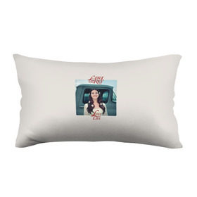 Подушка 3D антистресс с принтом Lana Del Rey в Кировске, наволочка — 100% полиэстер, наполнитель — вспененный полистирол | состоит из подушки и наволочки на молнии | lana del rey | лана дель рей