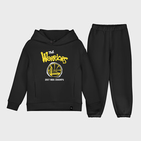 Детский костюм хлопок Oversize с принтом Golden State Champions в Кировске,  |  | basketball | golden state | nba | warriors | баскетбол | голден стейт | нба | спорт | уорриорз