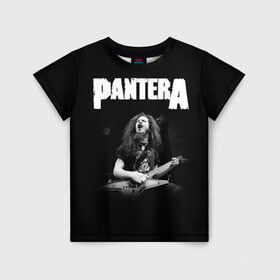 Детская футболка 3D с принтом Pantera #72 в Кировске, 100% гипоаллергенный полиэфир | прямой крой, круглый вырез горловины, длина до линии бедер, чуть спущенное плечо, ткань немного тянется | anselmo | darel | darell | darrel | darrell | dimebag | pantera | phil | ансельма | ансельмо | даймбег | даймбэг | дарел | дарелл | даррел | даррелл | даррэл | дарэл | дарэлл | пантера | фил