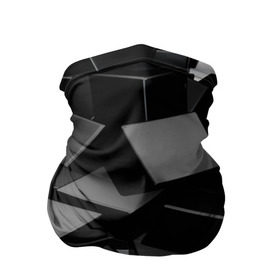 Бандана-труба 3D с принтом Кубы материи в Кировске, 100% полиэстер, ткань с особыми свойствами — Activecool | плотность 150‒180 г/м2; хорошо тянется, но сохраняет форму | abstract | abstraction | block | tessera | абстракция | кубики | текстура