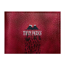 Обложка для студенческого билета с принтом Лес Twin Peaks в Кировске, натуральная кожа | Размер: 11*8 см; Печать на всей внешней стороне | Тематика изображения на принте: горы | надпись | ретро | твин пикс