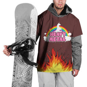Накидка на куртку 3D с принтом Heavy METAL в Кировске, 100% полиэстер |  | единорог | звезда | искры | конь | лошадь | музыка | мультик | мультфильм | надпись | облака | огонь | песня | пламя | пожар | прикол | радуга | рисунок | рок | рок н ролл | тяжелая | тяжелый метал