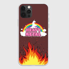 Чехол для iPhone 12 Pro Max с принтом Heavy METAL в Кировске, Силикон |  | Тематика изображения на принте: единорог | звезда | искры | конь | лошадь | музыка | мультик | мультфильм | надпись | облака | огонь | песня | пламя | пожар | прикол | радуга | рисунок | рок | рок н ролл | тяжелая | тяжелый метал