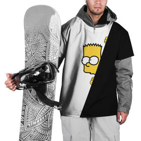 Накидка на куртку 3D с принтом Барт в Кировске, 100% полиэстер |  | Тематика изображения на принте: барт | гомер | симпсоны