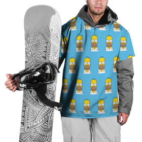 Накидка на куртку 3D с принтом Гомер в Кировске, 100% полиэстер |  | Тематика изображения на принте: гомер | симпсоны